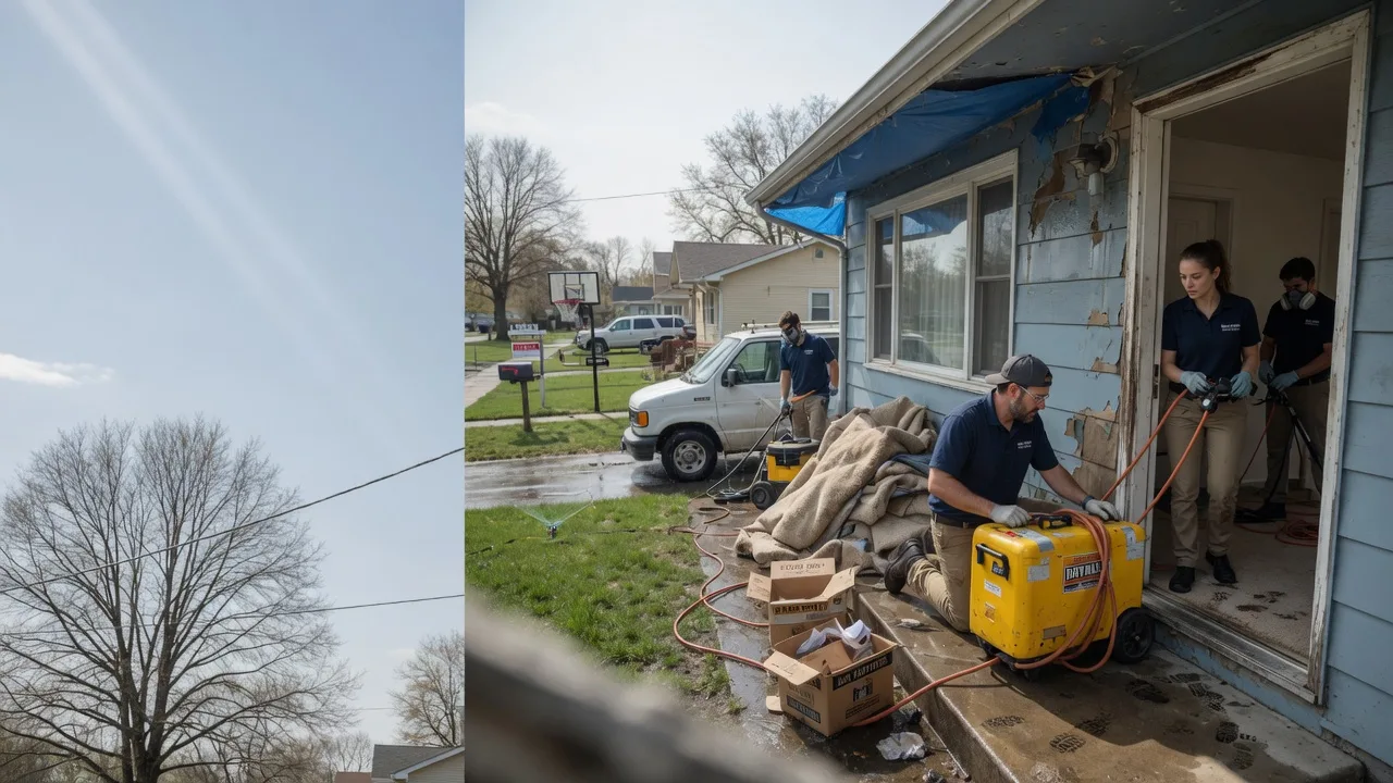 Basement Flood Cleanup in Mantua, UT near me